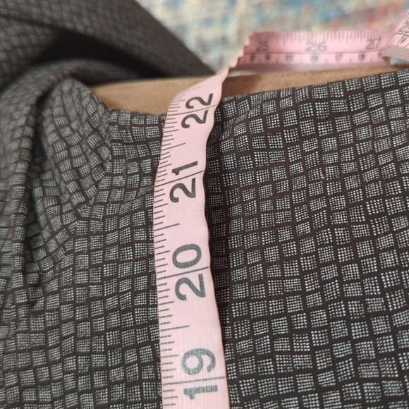 Apt. 9 Men's Brown/Black Long Sleeve Button Down Dress Shirt Size Medium No Iron - Picture 9 of 10